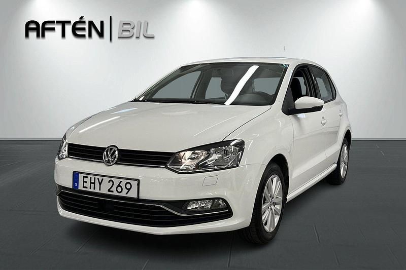 Vit Begagnad 2016 VW Polo Halvkombi | 134 800 kr (Lite dyr) - Bild 1/3