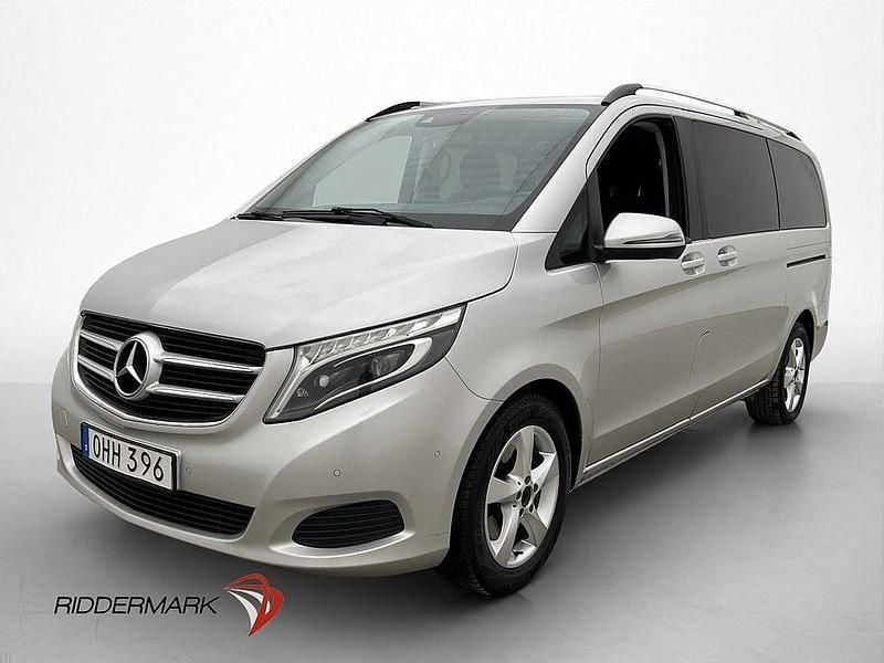 Begagnad Mercedes V220 163 HK (119 kW) 2016 Silver Minibuss