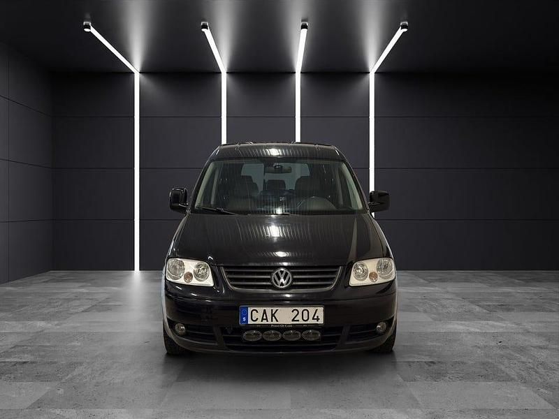 Begagnad VW Caddy 102 HK (75 kW) 2009 Svart Minibuss