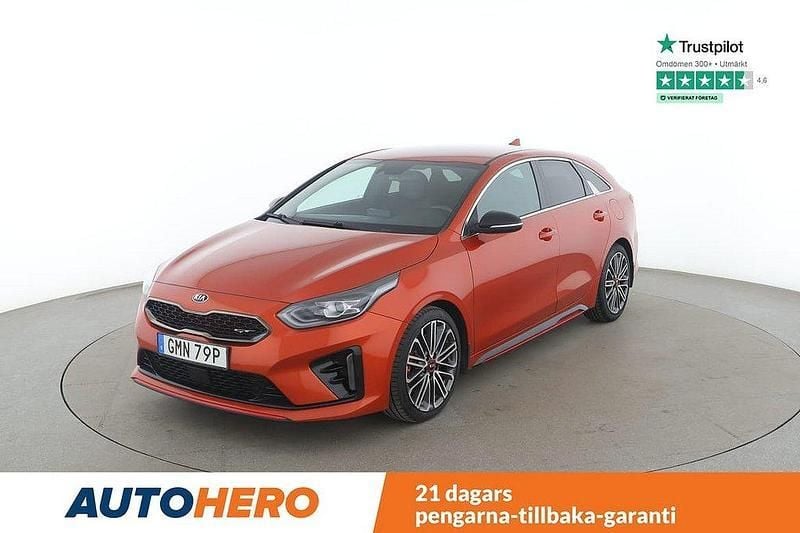 Orange Begagnad 2019 Kia Ceed GT Kombi | 208 000 kr (Marknadspris) - Bild 1/4