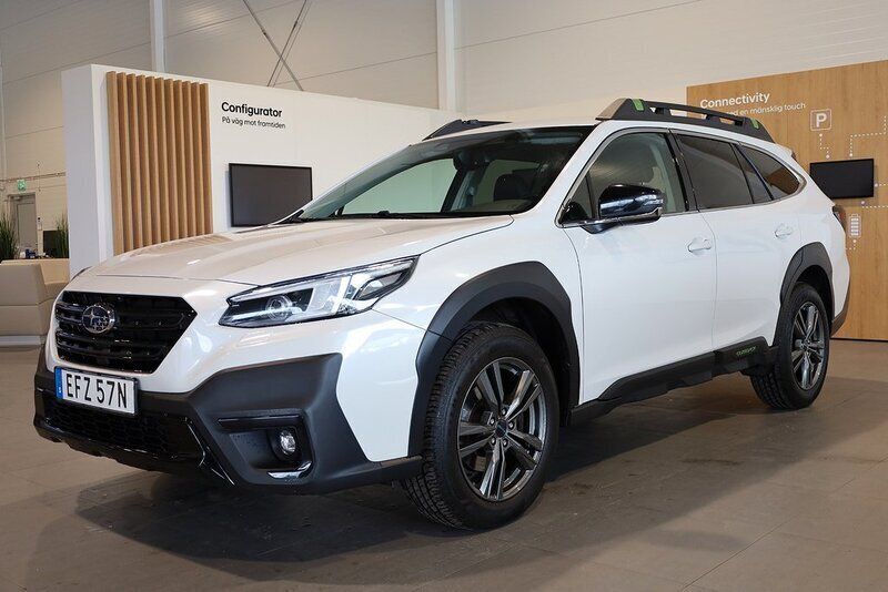 Vit Begagnad 2021 Subaru Outback SUV | 339 800 kr (Lite dyr) - Bild 1/3