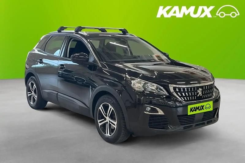Svart Begagnad 2018 Peugeot 3008 Active SUV | 164 800 kr (Marknadspris) - Bild 1/4