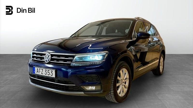 Begagnad VW Tiguan 190 HK (139 kW) 2019 Blå SUV