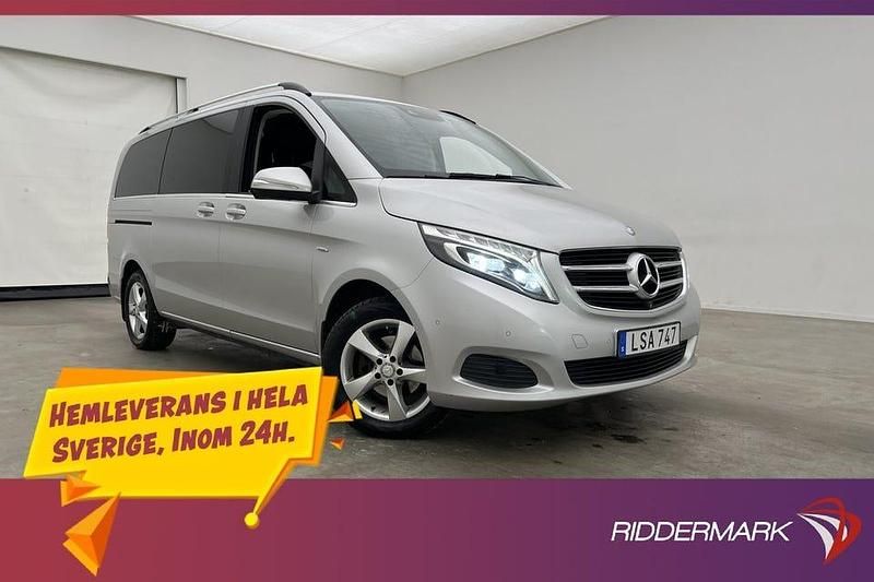 Silver Begagnad 2014 Mercedes V220 Avantgarde Minibuss | 369 800 kr (Marknadspris) - Bild 1/3