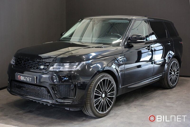 Svart Begagnad 2019 Land Rover Range Rover Sport SUV | 499 900 kr (Superpris) - Bild 1/4