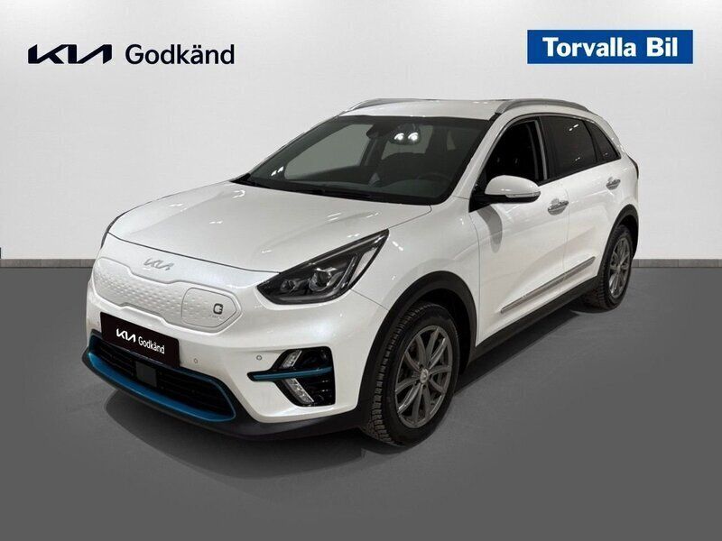 Vit Begagnad 2021 Kia e-Niro Advance SUV | 284 900 kr (Marknadspris) - Bild 1/4