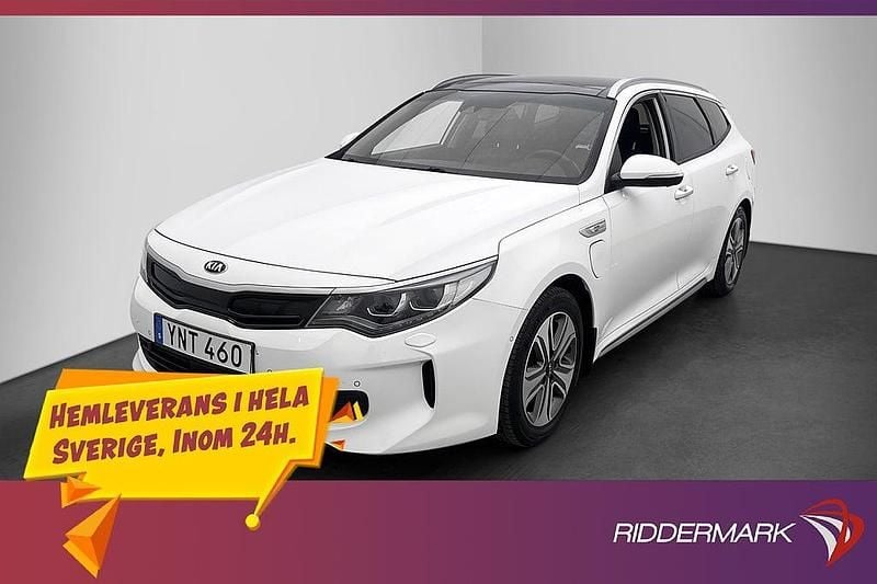 Begagnad Kia Optima Sport 205 HK (150 kW) 2018 Vit Kombi