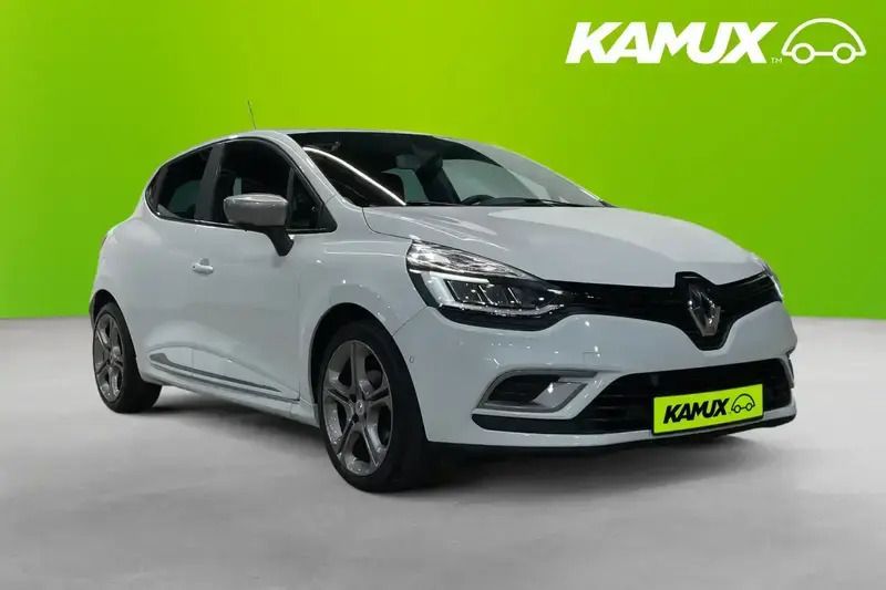Vit Begagnad 2018 Renault Clio IV GT-Line Halvkombi | 158 900 kr - Bild 1/4