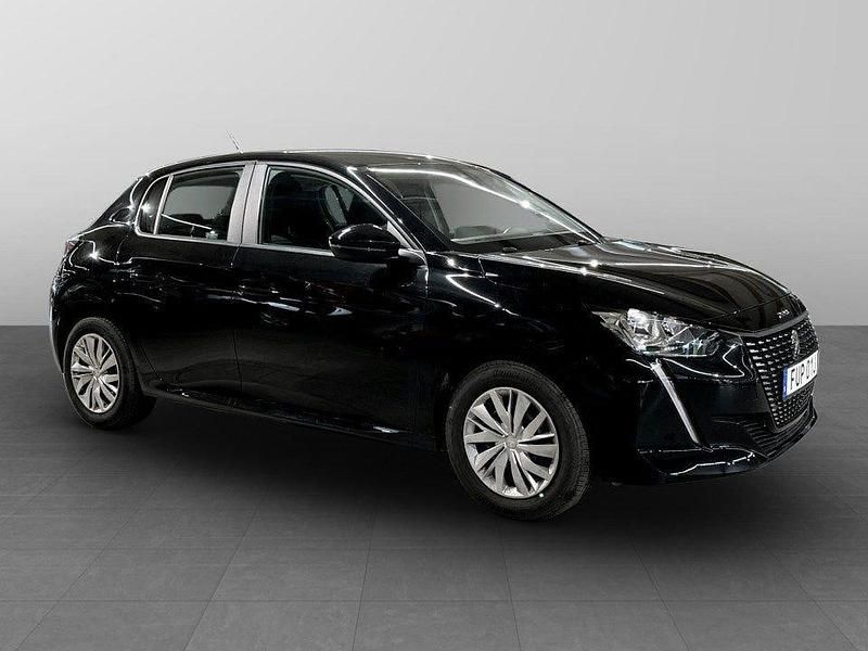 Svart Begagnad 2022 Peugeot 208 Active Halvkombi | 154 900 kr (Marknadspris) - Bild 1/4