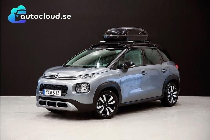 Grå Begagnad 2018 Citroën C3 Aircross PureTech SUV | 124 800 kr - Bild 1/4