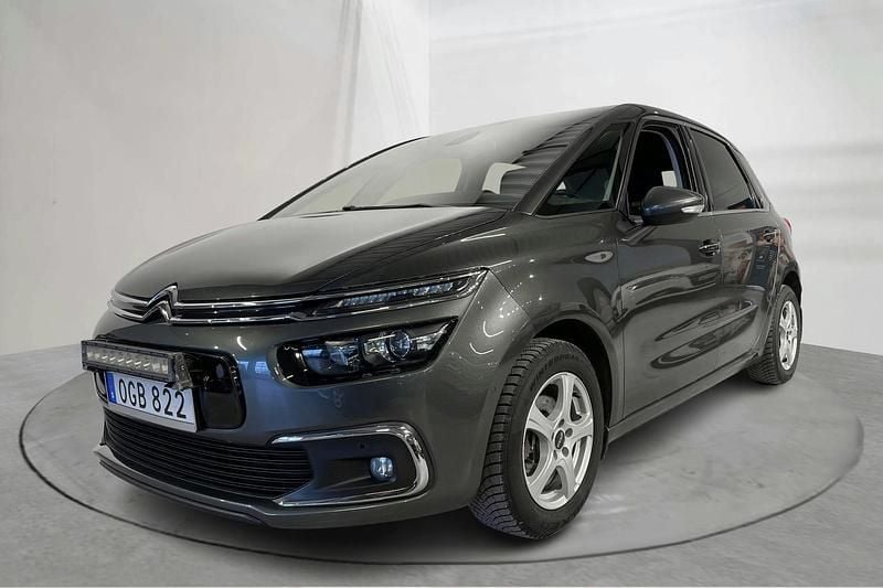 Grå Begagnad 2016 Citroën C4 Picasso Minibuss | 119 000 kr (Marknadspris) - Bild 1/4