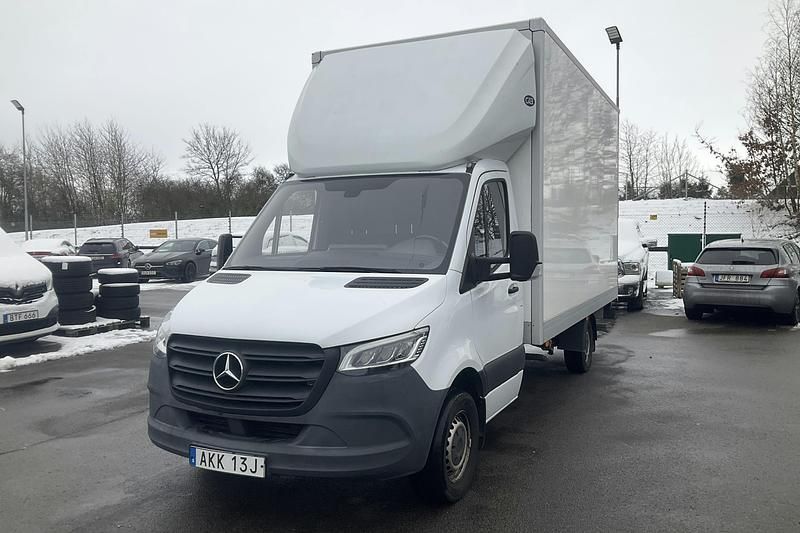 Vit Begagnad 2021 Mercedes Sprinter Van | 299 000 kr (Marknadspris) - Bild 1/4