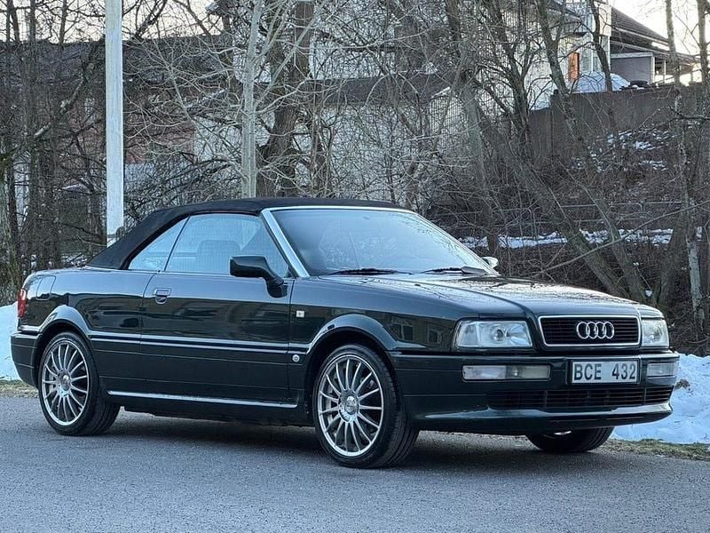 Mörkgrön Begagnad 1996 Audi Cabriolet Cab | 129 900 kr - Bild 1/4
