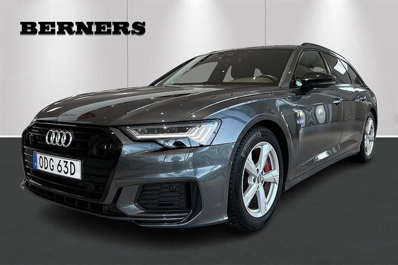Grå Begagnad 2022 Audi A6 S-Line Kombi | 459 900 kr - Bild 1/4