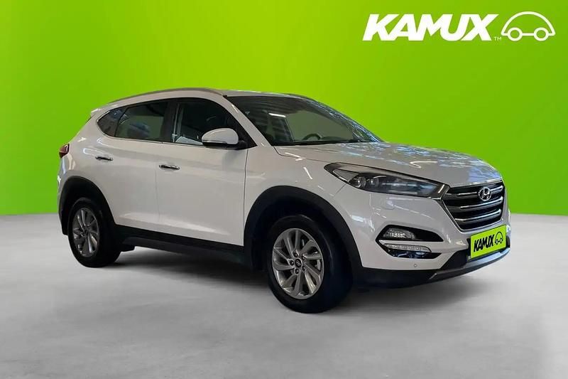 Vit Begagnad 2016 Hyundai Tucson SUV | 159 800 kr (Lite dyr) - Bild 1/4