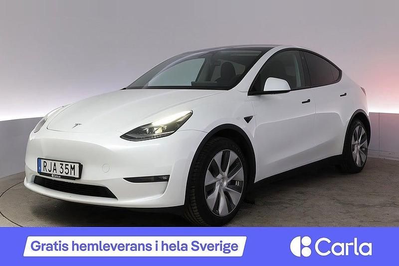 Begagnad Tesla Model Y Long Range AWD 378 kW (514 HK) 2023 Vit SUV