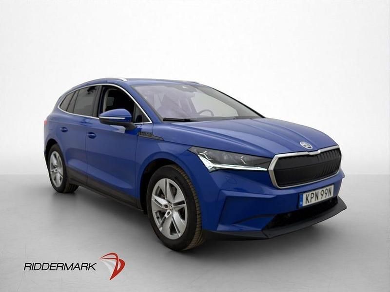Begagnad Skoda Enyaq iV 194 kW (265 HK) 2022 Blå SUV