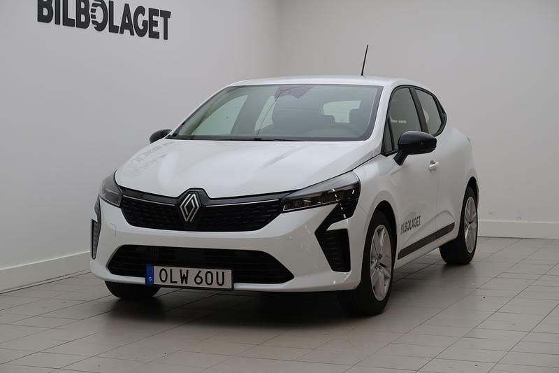 Vit Begagnad 2024 Renault Clio V Evolution Halvkombi | 189 900 kr (Marknadspris) - Bild 1/4