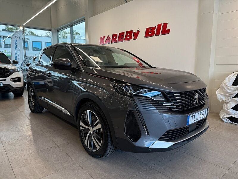 Grå Begagnad 2021 Peugeot 3008 SUV | 233 900 kr (Superpris) - Bild 1/4