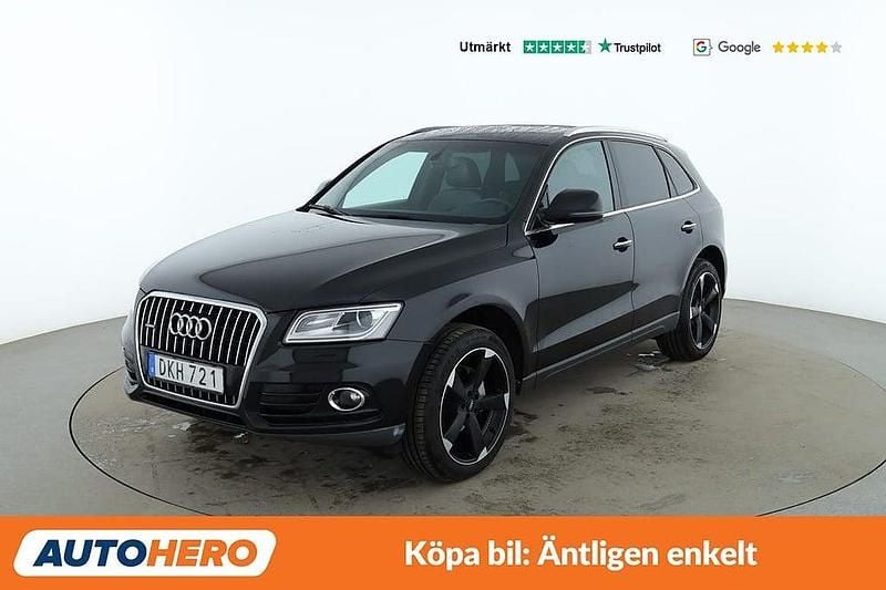 Svart Begagnad 2015 Audi Q5 SUV | 175 000 kr (Marknadspris) - Bild 1/4