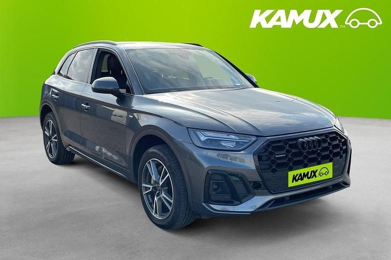 Grå Begagnad 2021 Audi Q5 S-Line SUV | 438 700 kr (Lite dyr) - Bild 1/3