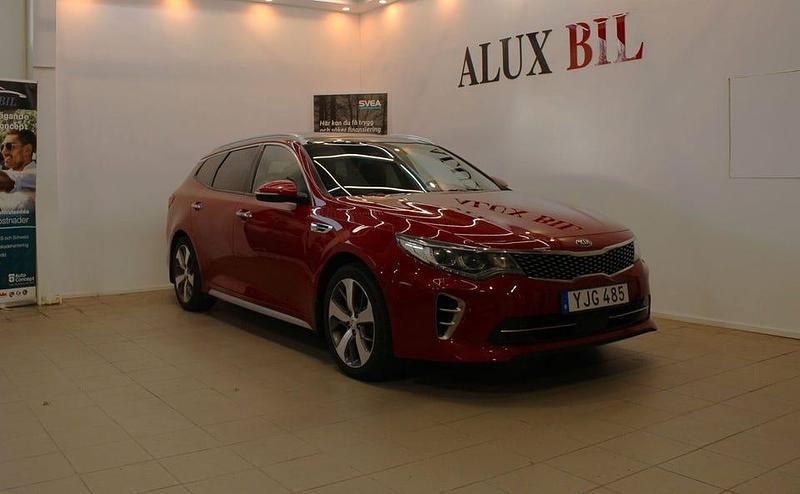 Röd Begagnad 2017 Kia Optima GT-Line Kombi | 124 900 kr (Bra pris) - Bild 1/4