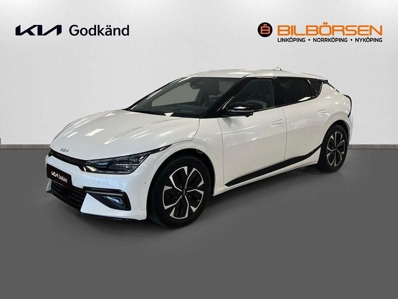 Vit Begagnad 2022 Kia EV6 GT-Line SUV | 459 900 kr (Bra pris) - Bild 1/4