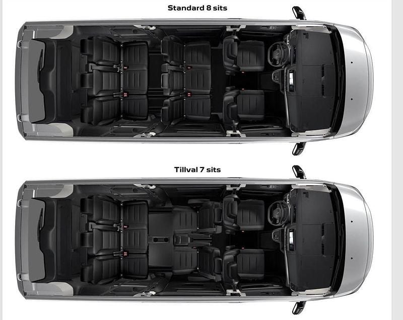 Ny Peugeot Traveller 180 HK (132 kW) 2025 Minibuss