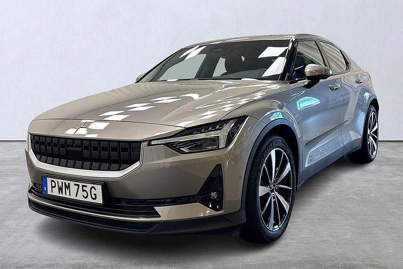 Grå Begagnad 2021 Polestar 2 Plus Sedan | 359 900 kr (Marknadspris) - Bild 1/4