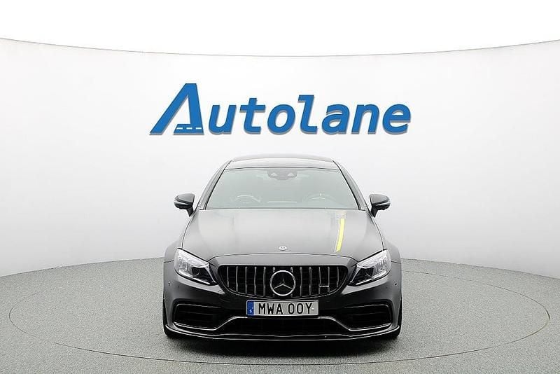 Begagnad Mercedes C63S AMG AMG 510 HK (375 kW) 2022 Grå Sportkupé