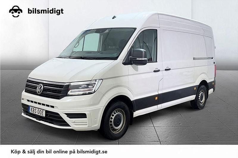 Vit Begagnad 2020 VW Crafter Van | 279 900 kr (Marknadspris) - Bild 1/4