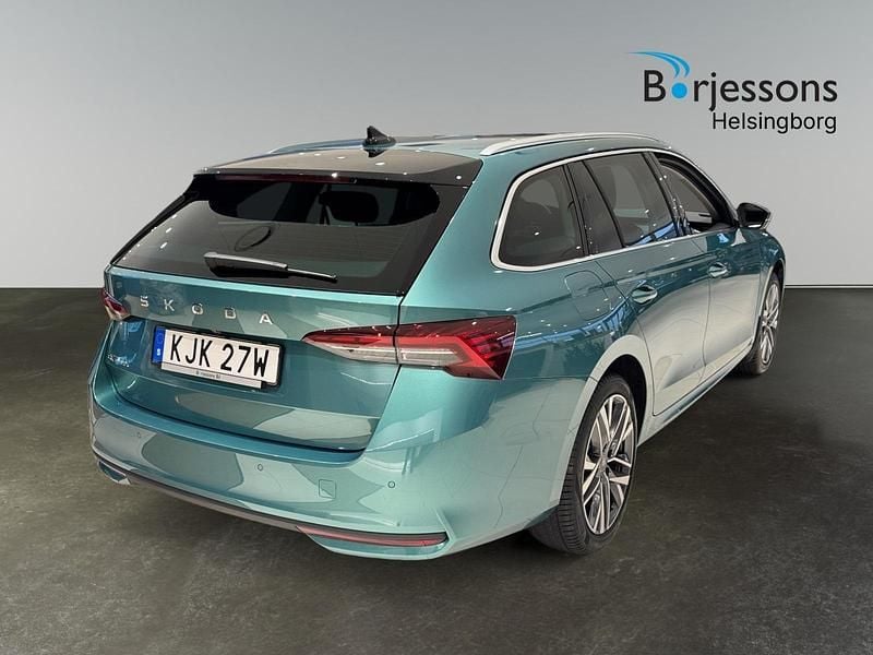 Ny Skoda Octavia 2026 Grön Kombi
