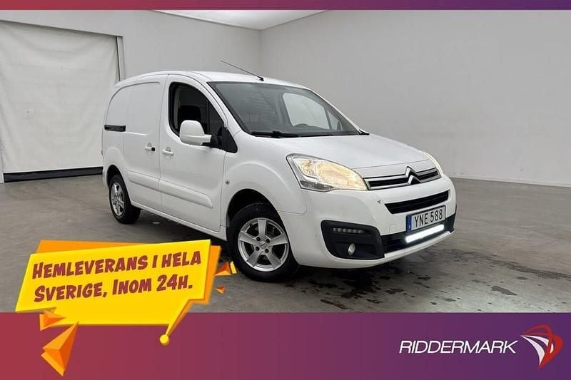 Vit Begagnad 2017 Citroën Berlingo Minibuss | 65 800 kr (Marknadspris) - Bild 1/3