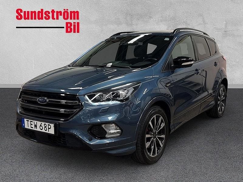 Blå Begagnad 2019 Ford Kuga ST-Line SUV | 184 900 kr (Marknadspris) - Bild 1/3