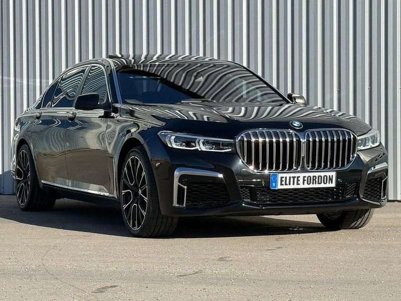 Begagnad BMW 730L 245 HK (180 kW) 2013 Svart Sedan
