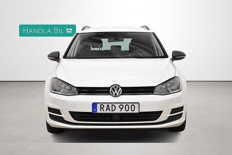 Begagnad VW Golf VII 110 HK (80 kW) 2015 Vit Kombi