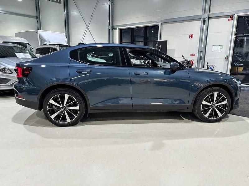 Begagnad Polestar 2 Standard Range Single Motor 200 kW (272 HK) 2021 Blå Halvkombi