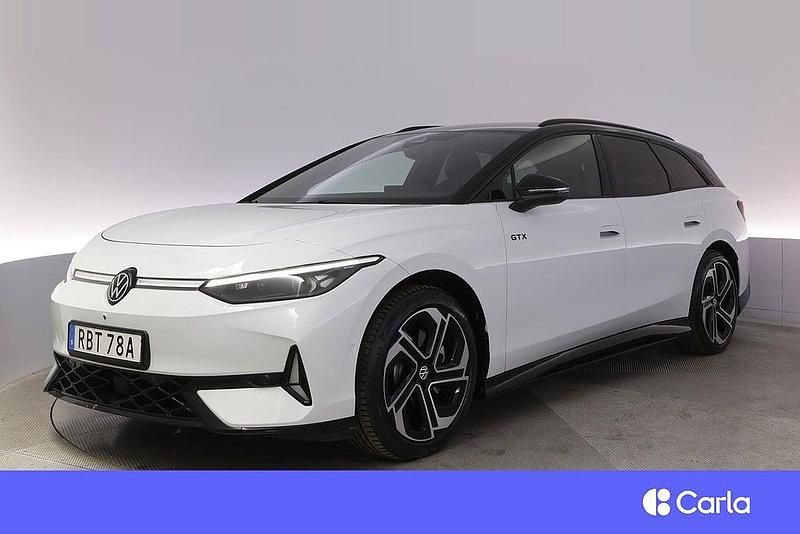 Vit Begagnad 2024 VW ID.7 GTX Halvkombi | 599 900 kr (Marknadspris) - Bild 1/4