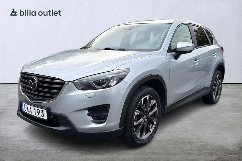 Grå Begagnad 2015 Mazda CX-5 SUV | 149 900 kr (Marknadspris) - Bild 1/4