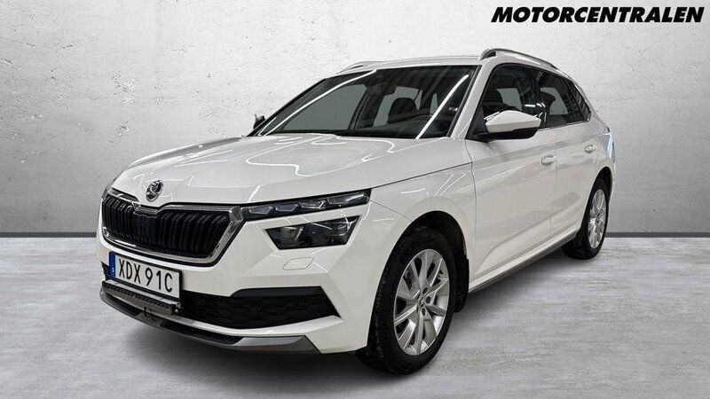 Vit Begagnad 2020 Skoda Kamiq SUV | 189 000 kr (Lite dyr) - Bild 1/3