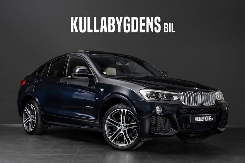 Svart (carbonsvart metallic.) Begagnad 2017 BMW X4 M Sport SUV | 309 000 kr (Marknadspris) - Bild 1/4