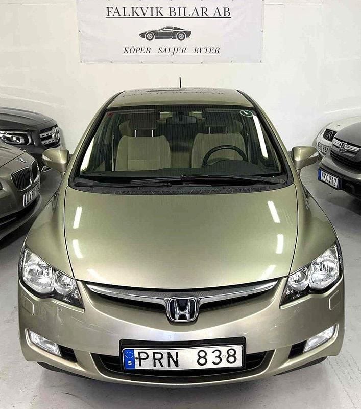 Ljusbrun (brun) Begagnad 2007 Honda Civic Hybrid Sedan | 44 901 kr - Bild 1/4