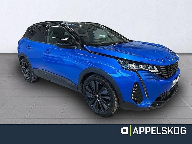 Begagnad Peugeot 3008 Business-Line 131 HK (96 kW) 2021 Blå SUV