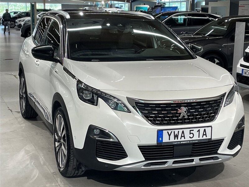 Vit Begagnad 2020 Peugeot 3008 GT SUV | 229 900 kr (Marknadspris) - Bild 1/4