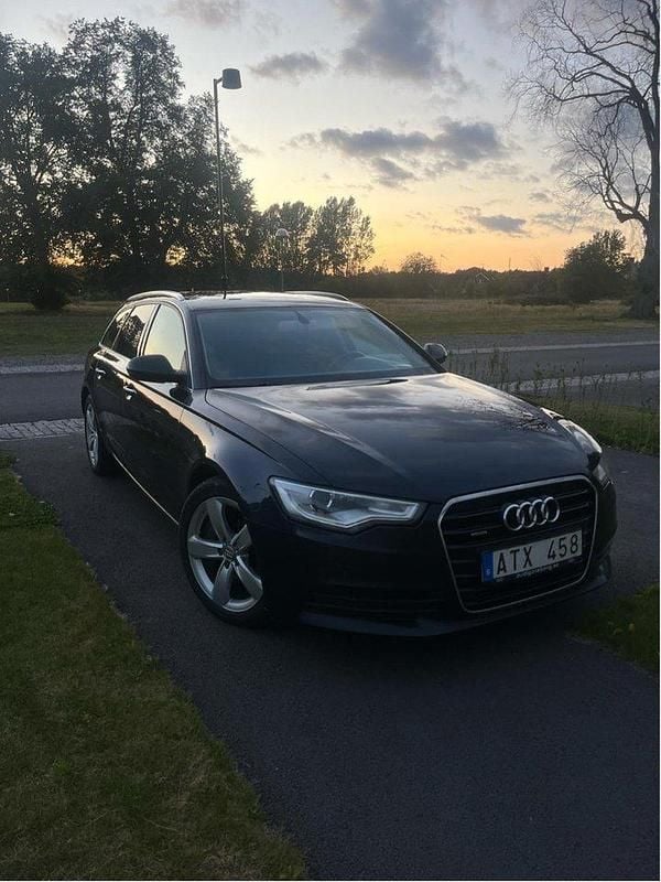 Blå Begagnad 2013 Audi A6 Kombi | 120 000 kr (Bra pris) - Bild 1/4