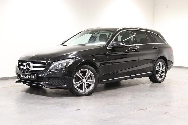Svart Begagnad 2016 Mercedes C220 Avantgarde Kombi | 219 000 kr (Marknadspris) - Bild 1/4