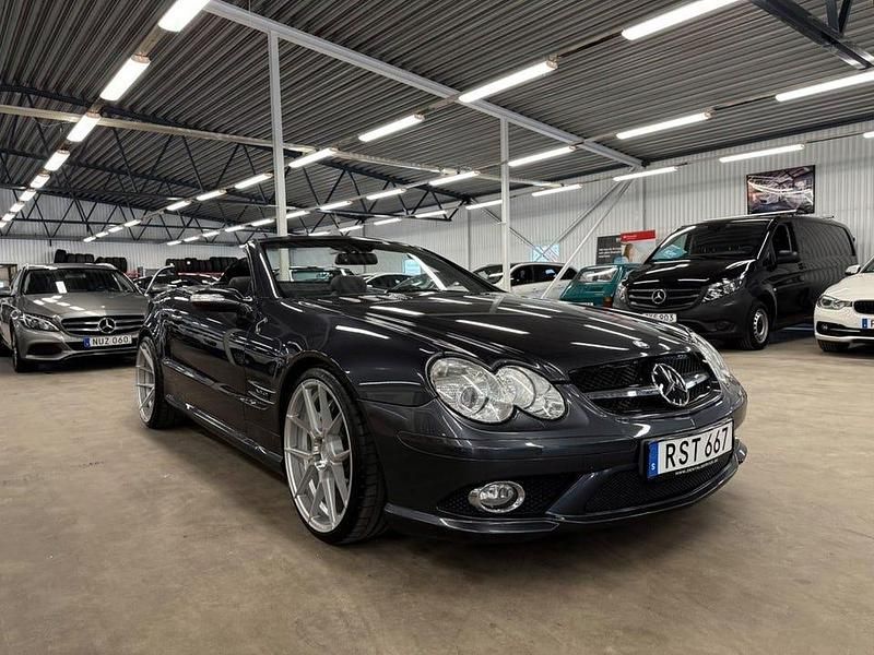 Begagnad Mercedes SL600 517 HK (380 kW) 2007 Mörkgrå Cab