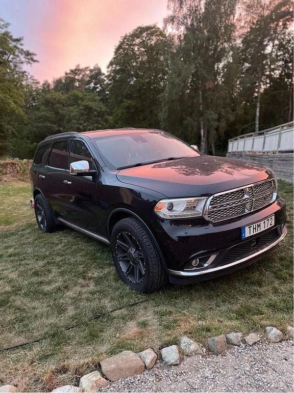 Svart Begagnad 2014 Dodge Durango SUV | 240 000 kr - Bild 1/2
