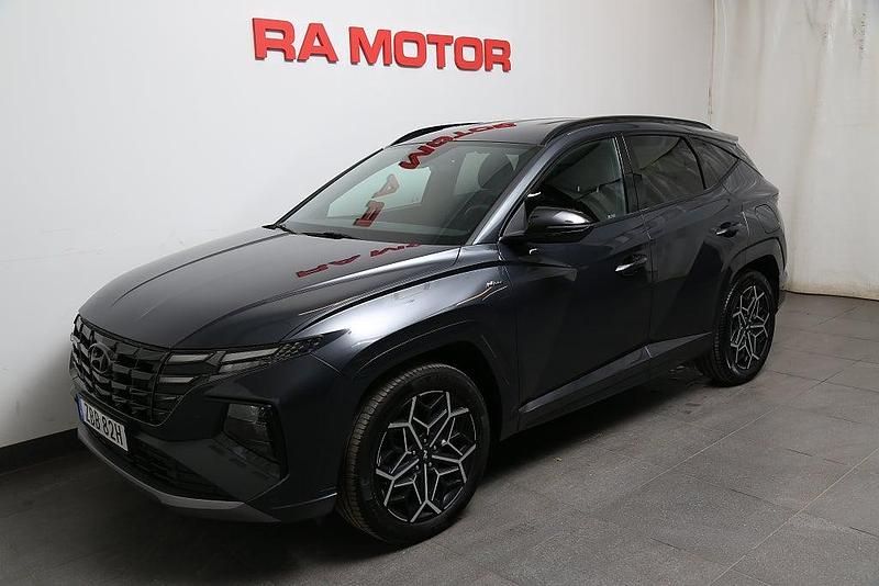 Begagnad Hyundai Tucson N Line 265 HK (194 kW) 2022 Grå metallic SUV
