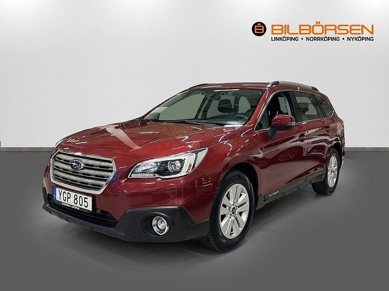 Ljusröd Begagnad 2016 Subaru Outback Kombi | 129 900 kr (Marknadspris) - Bild 1/4